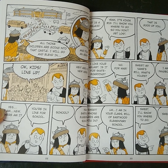 Fangbone Third Grade Barbarian Junior Fiction Graphic Novel Comic Book Kids - Picture 7 of 7